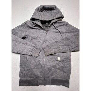 Rusty Zip Hoodie Cotton Polyester Gray Heather Medium Mens